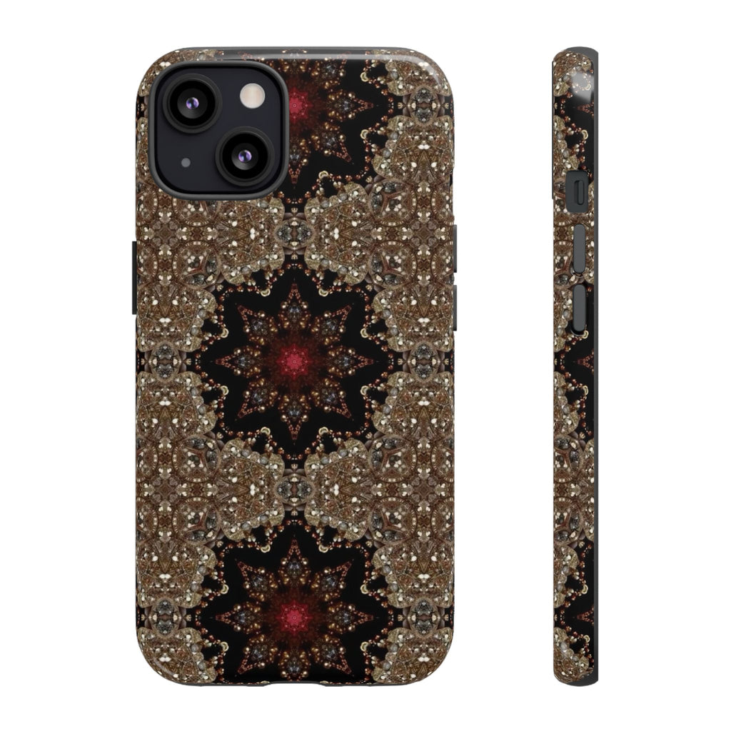 Brown Mandala Tough Protective Case