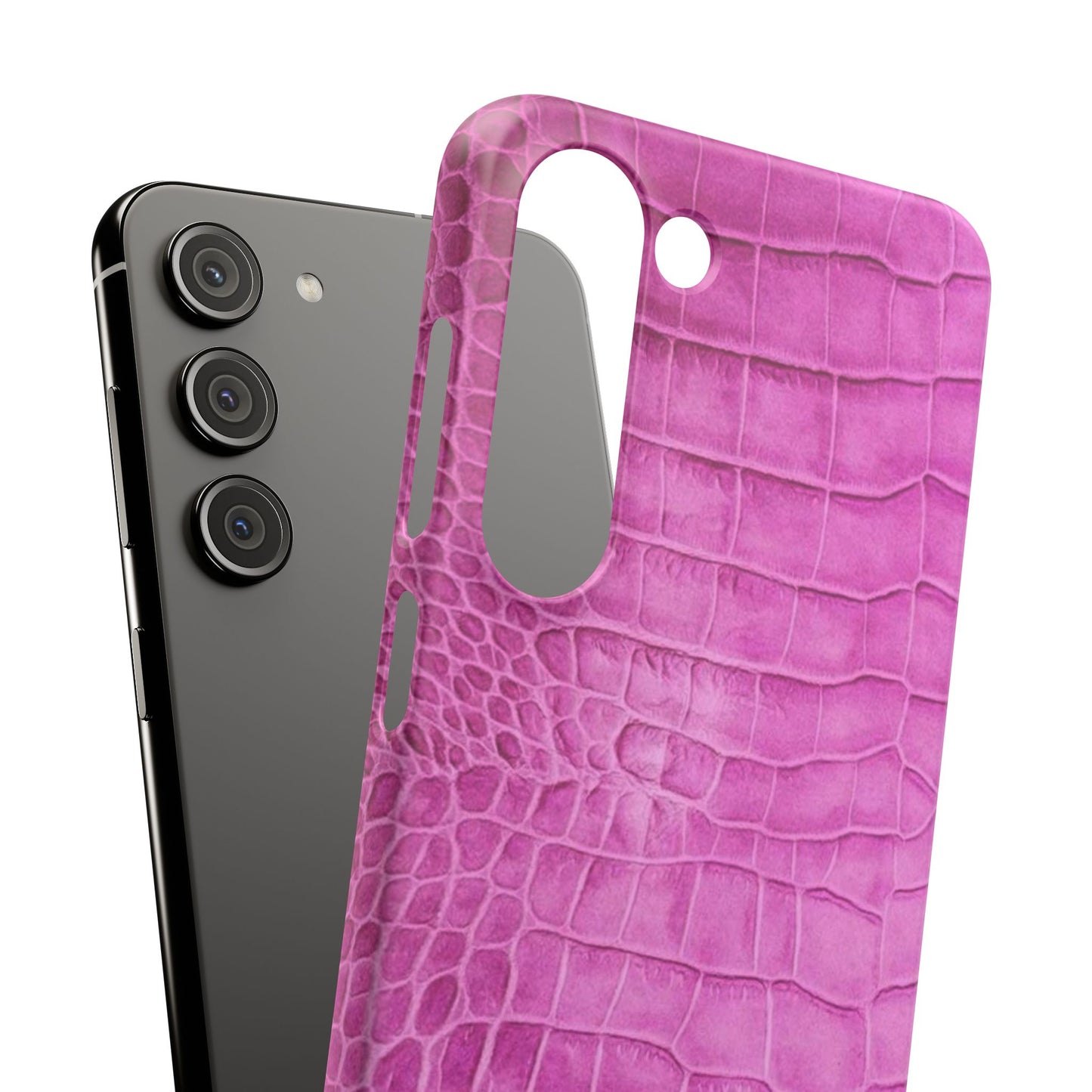 Purple Croc Case