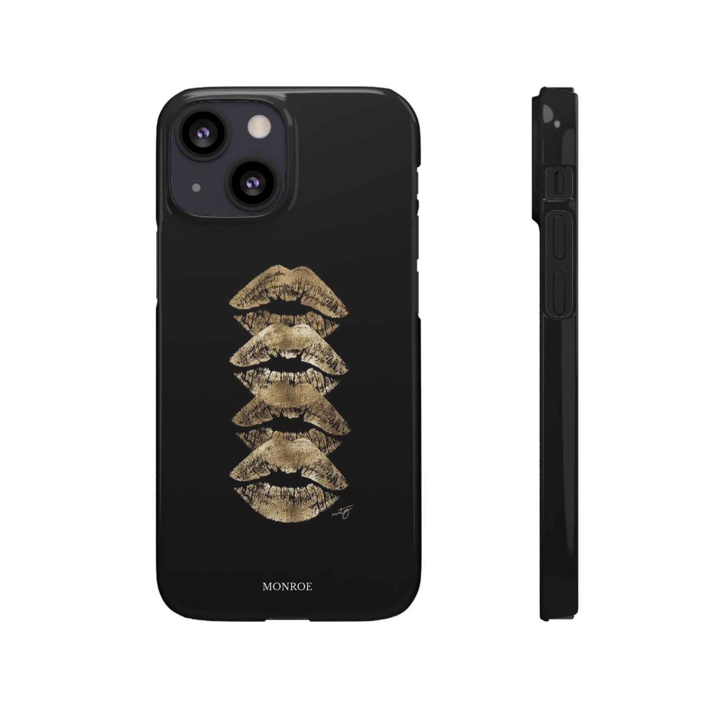 Gold Kiss Stack Case
