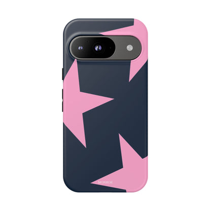 Navy & Pink Star Tough Cover