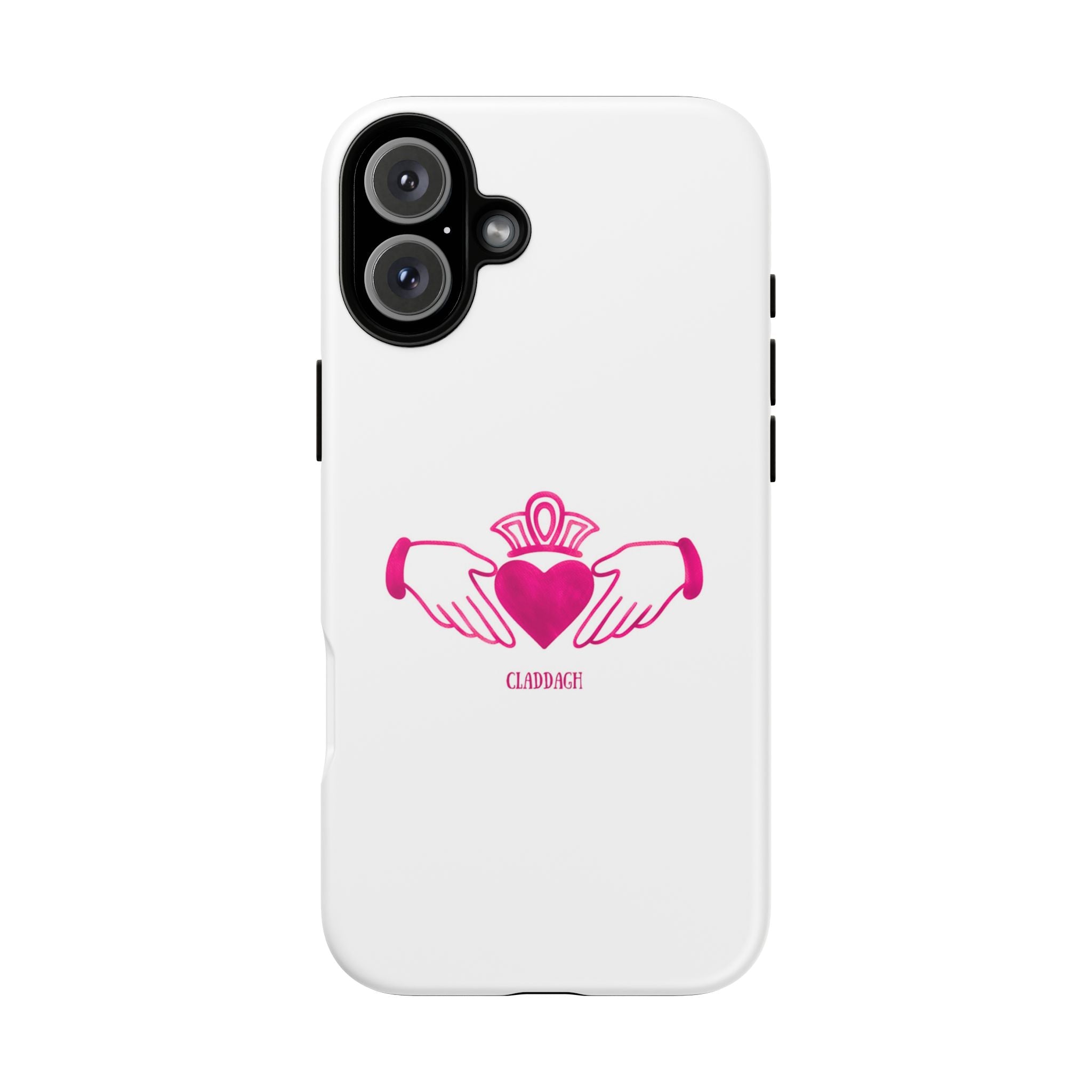 Pink Irish Claddagh Symbol Tough Phone Case