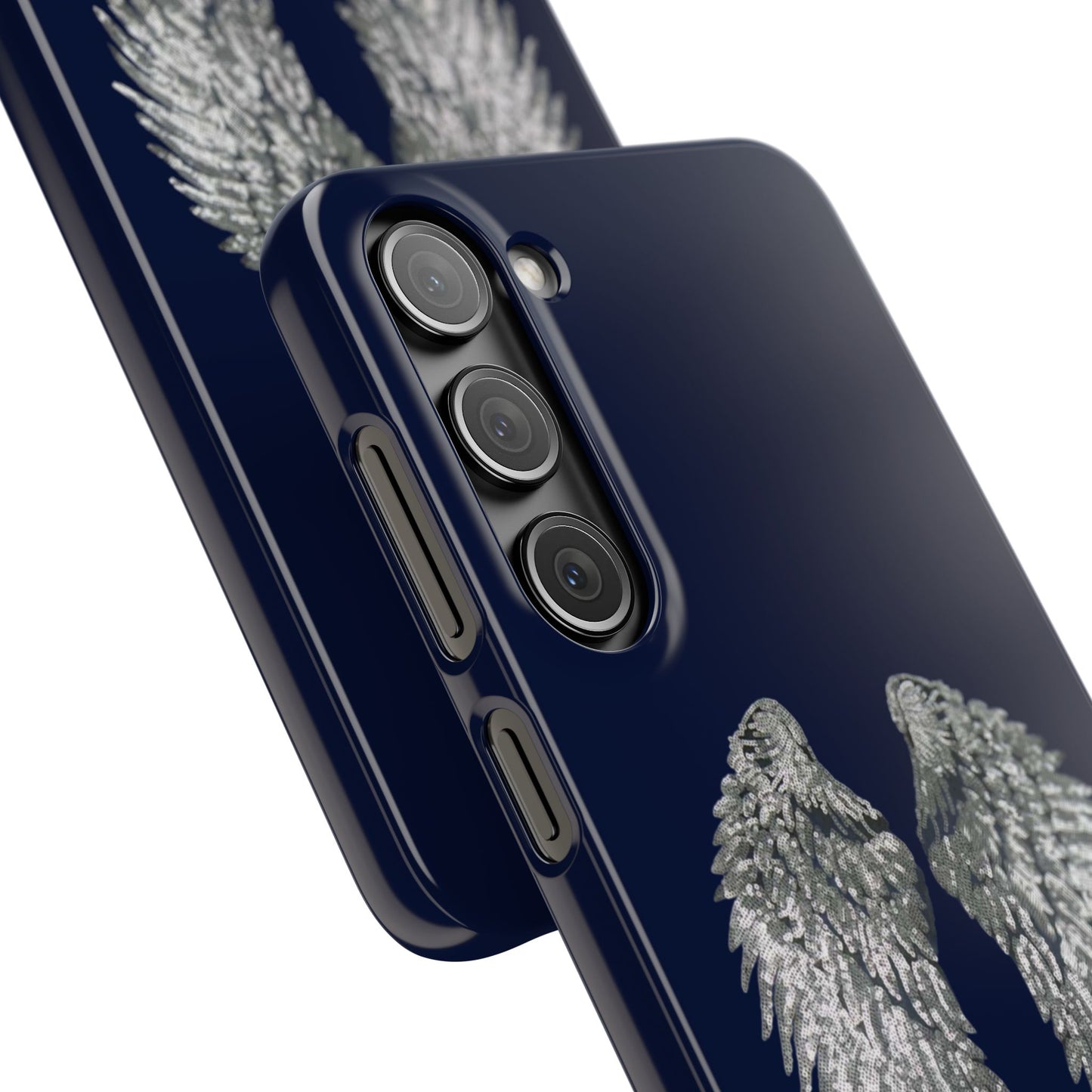 Navy Angel Wings Case