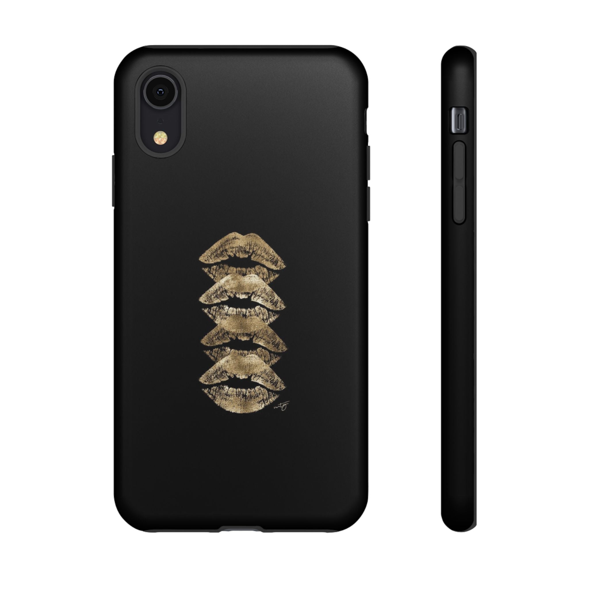 Golden Lipstick Phone Case