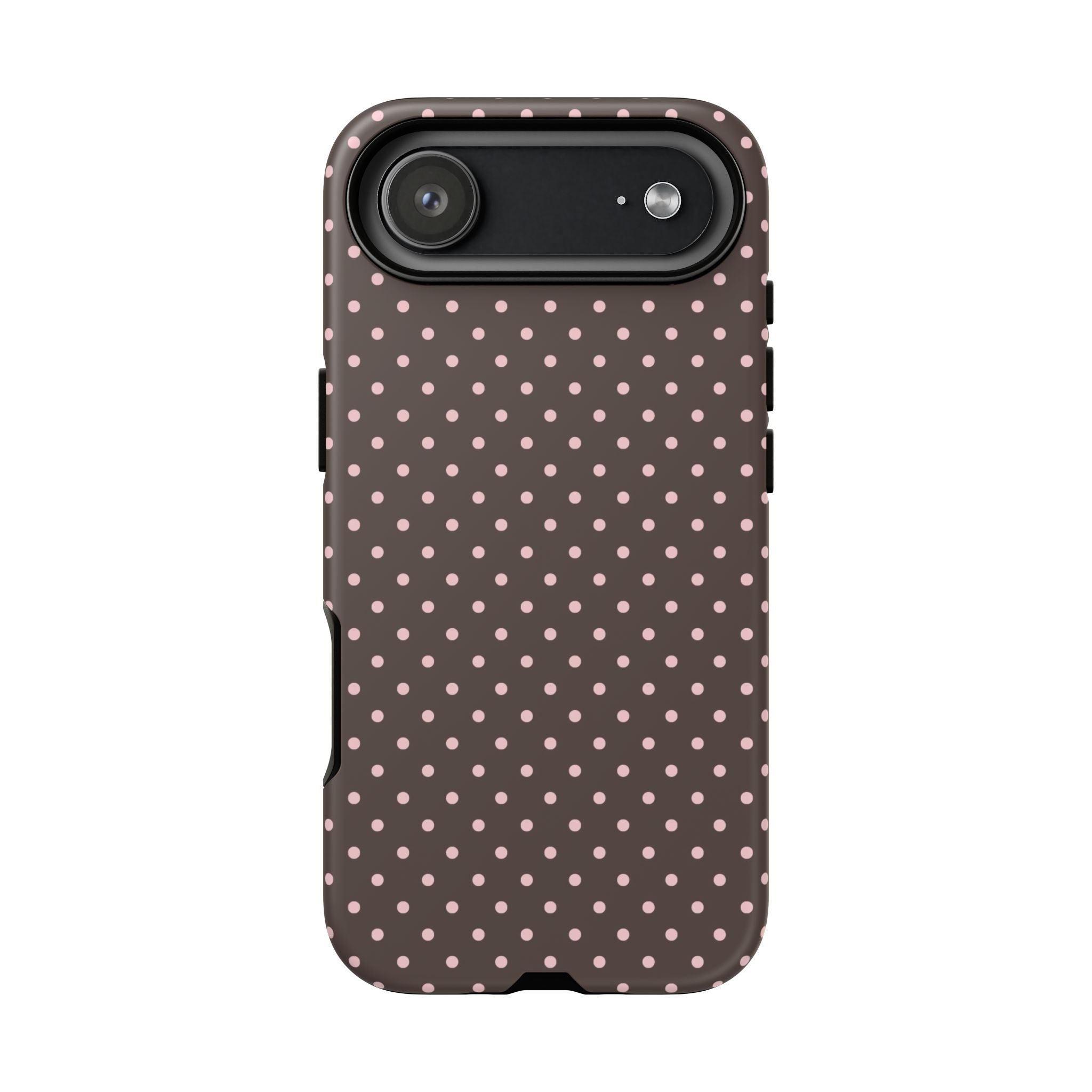 Brown Polka Phone Case