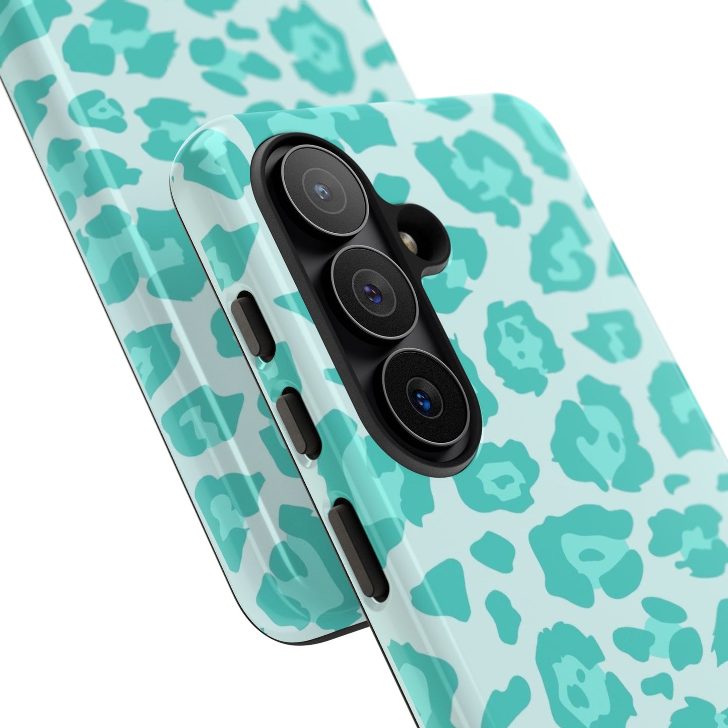 Teal Leopard Tough Case