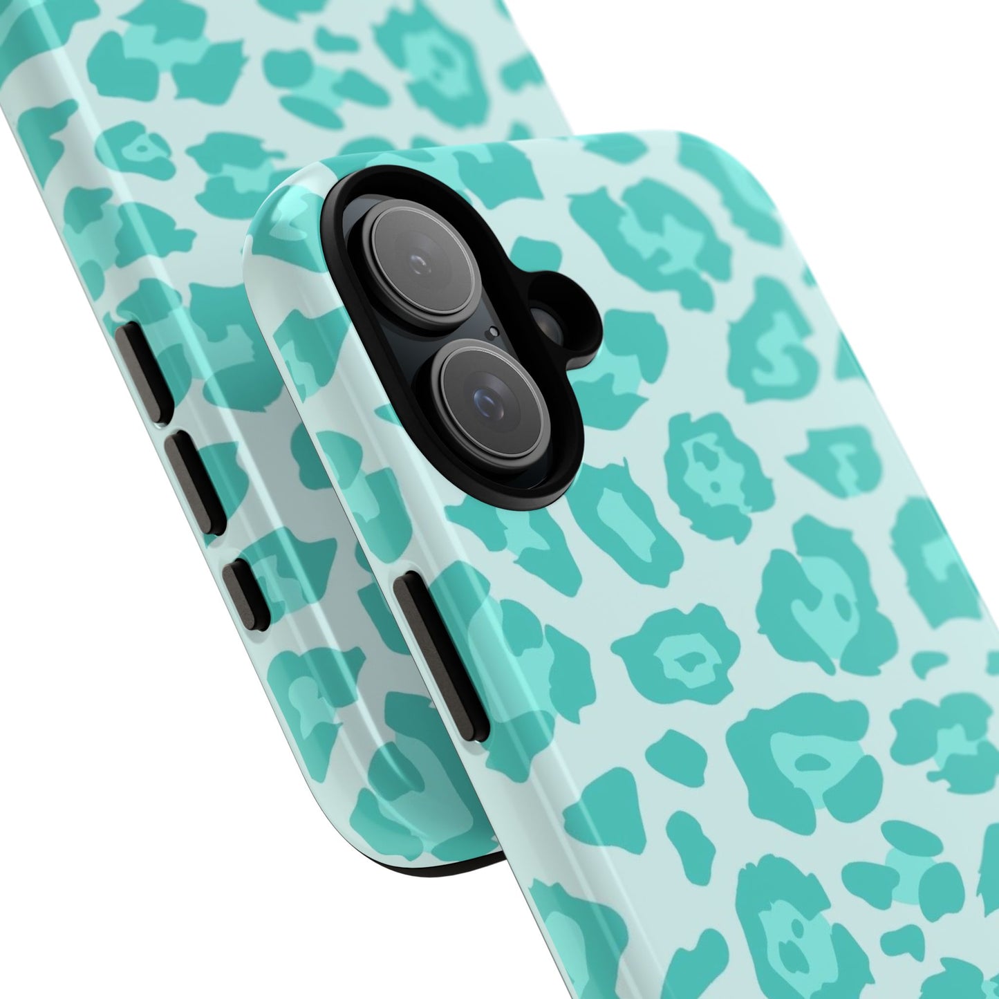 Teal Leopard Tough Case