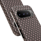 Brown Polka Phone Case