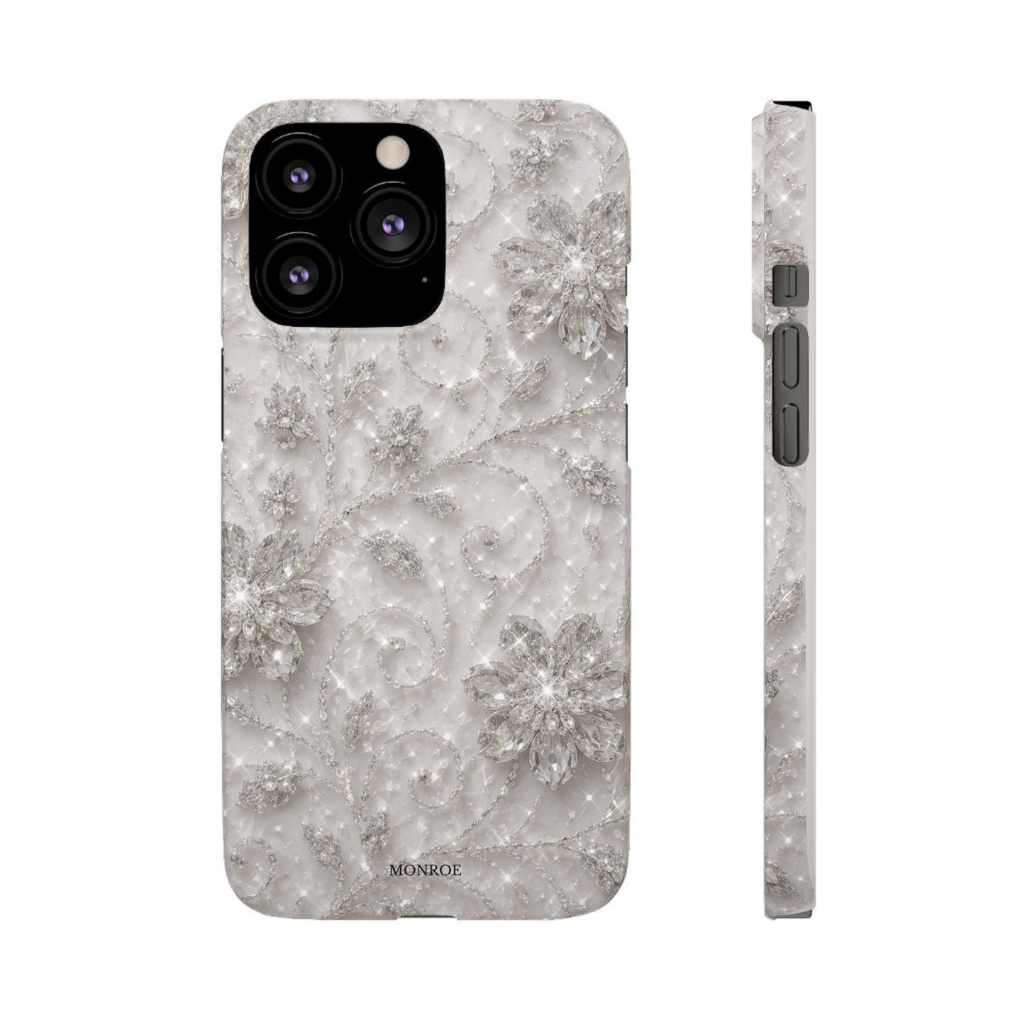 Glittery Floral Case