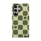 Clover Checker Tough Phone Case