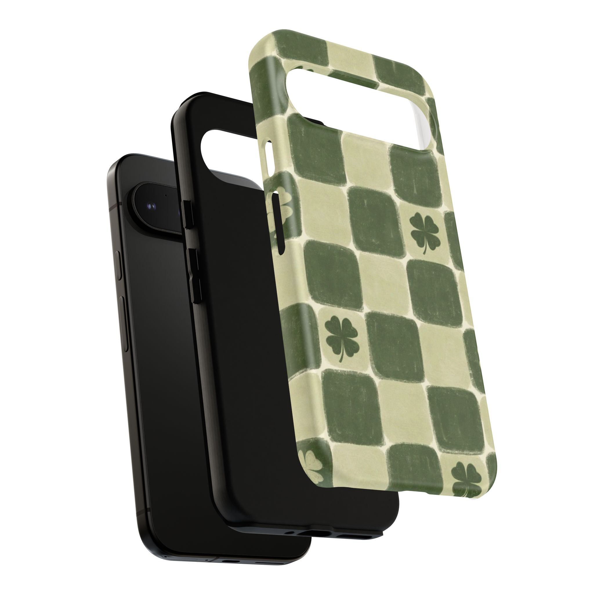 Clover Checker Tough Phone Case