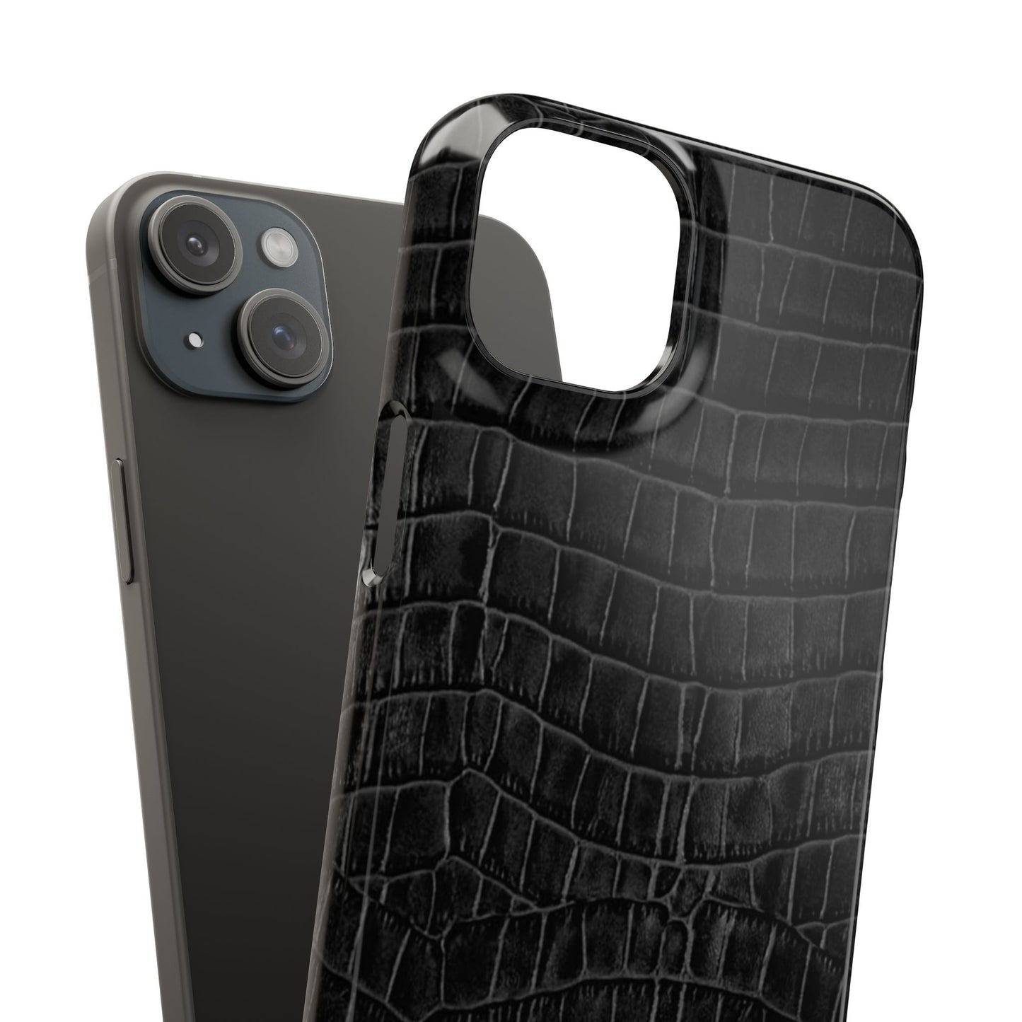 Black Croc Case