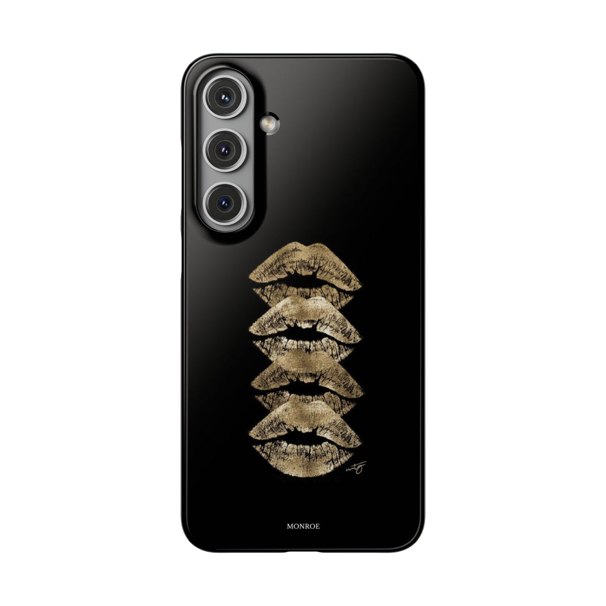Gold Kiss Stack Case