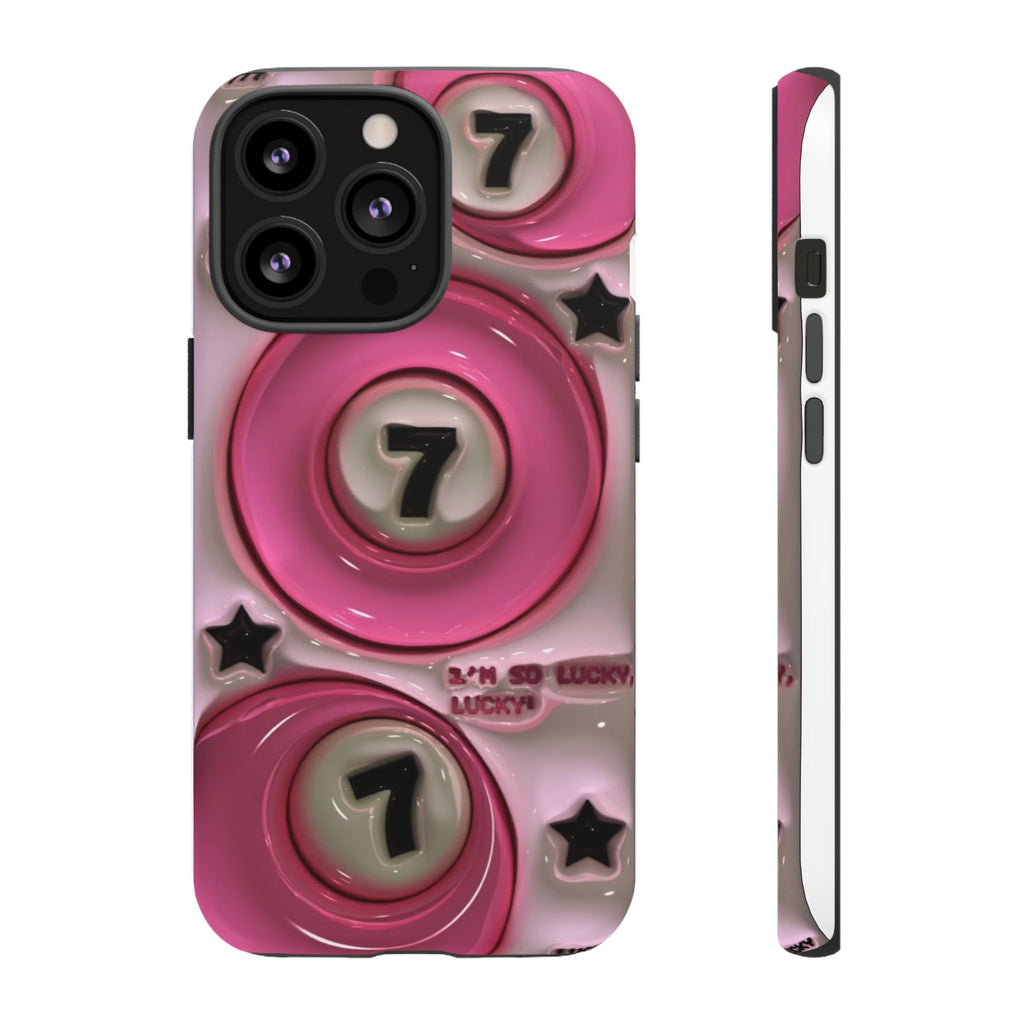 Pink 8 Ball Phone Case