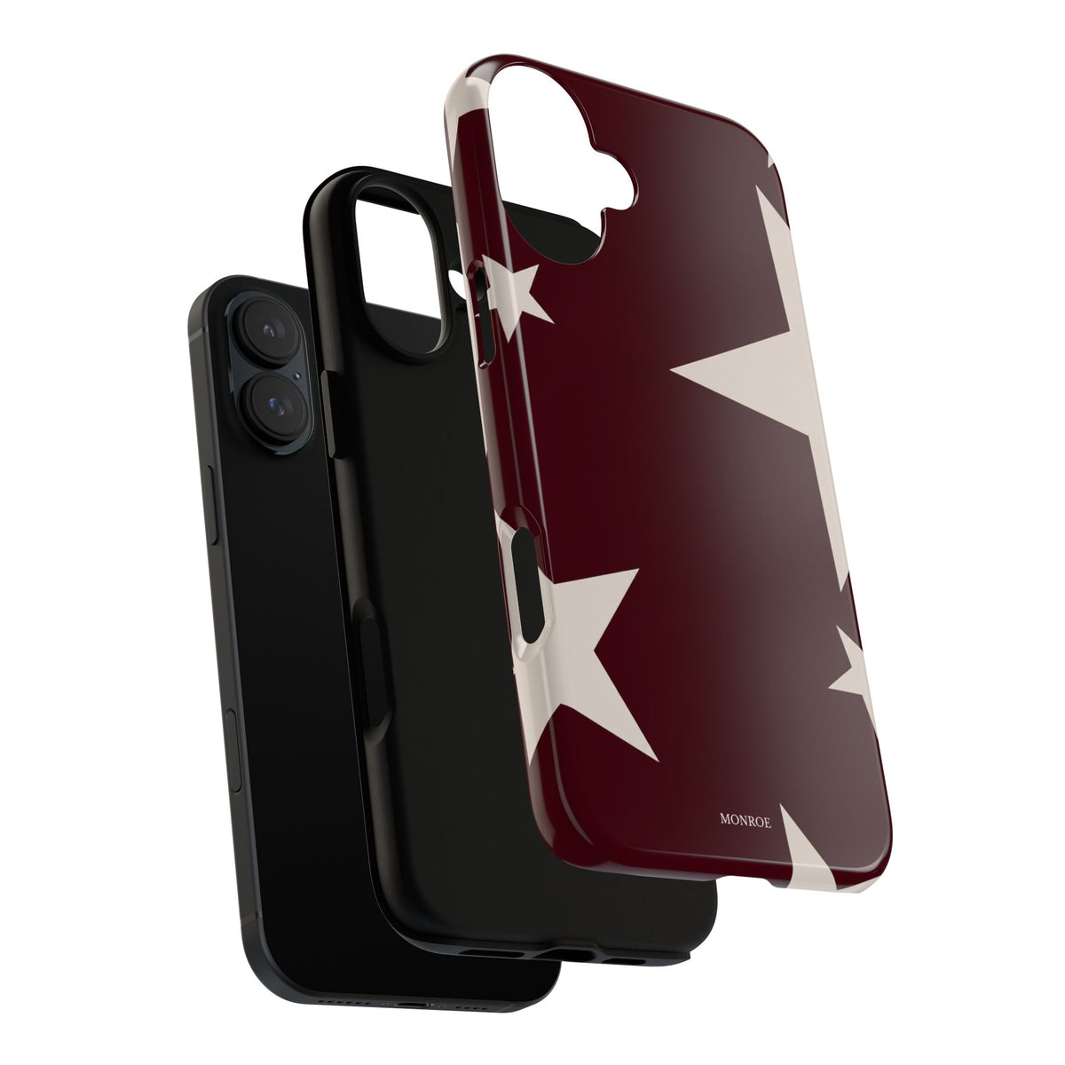 Burgundy Stars Tough Case