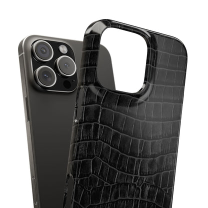 Black Croc Case