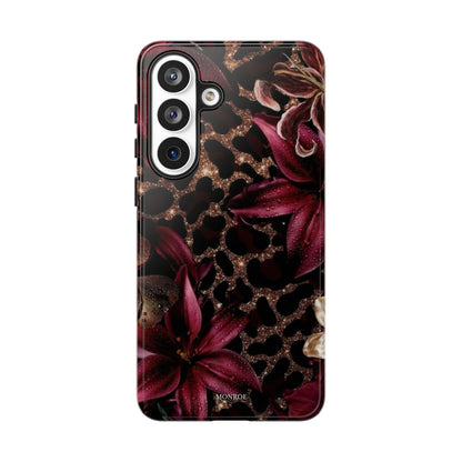 Burgundy Lily Tough Case