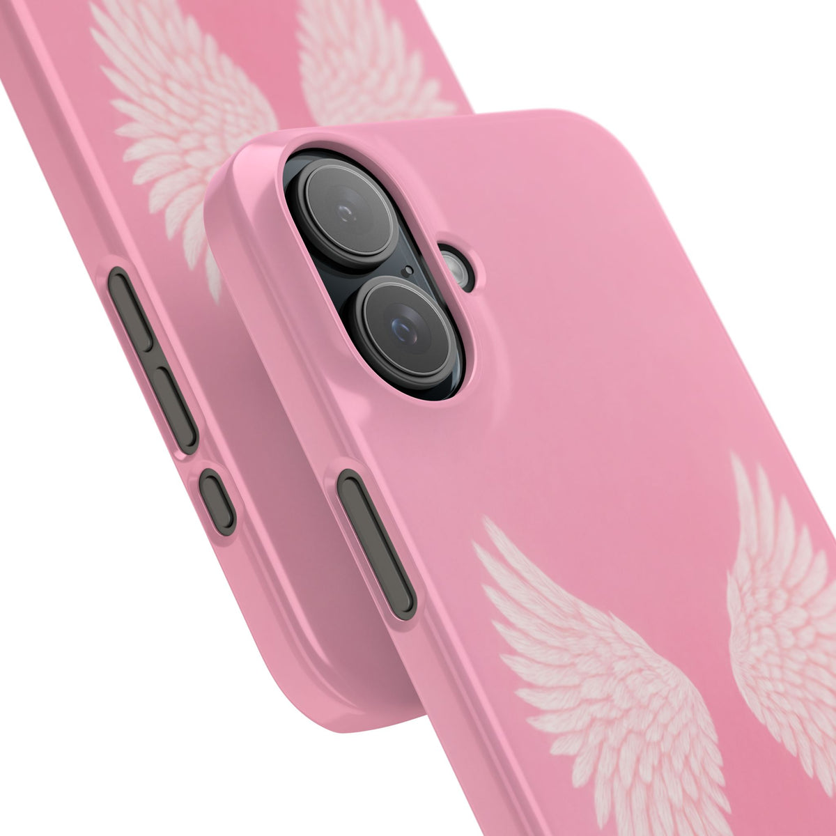 Pink Angel Wings Case
