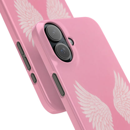 Pink Angel Wings Case