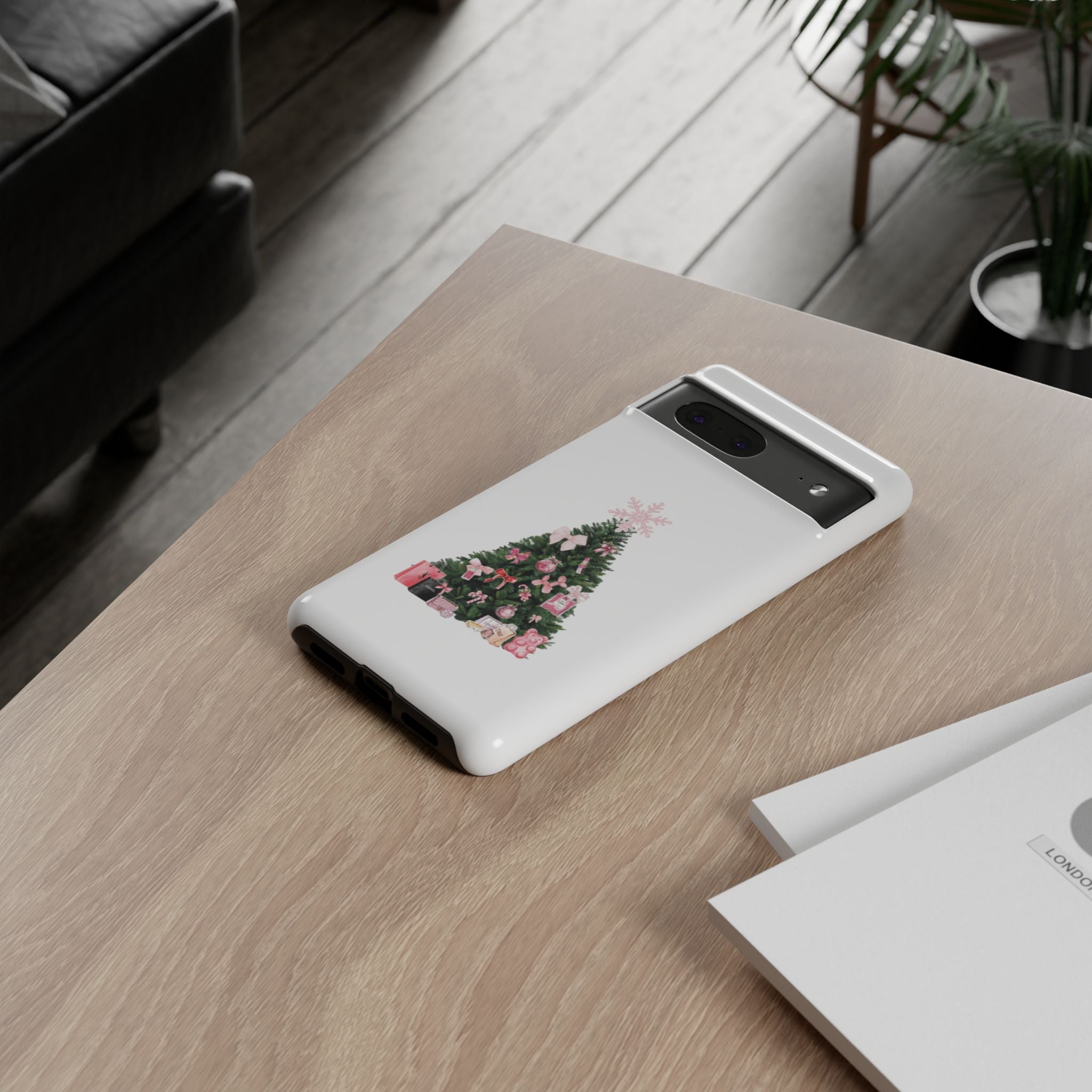 Lux Christmas Tree Phone Case