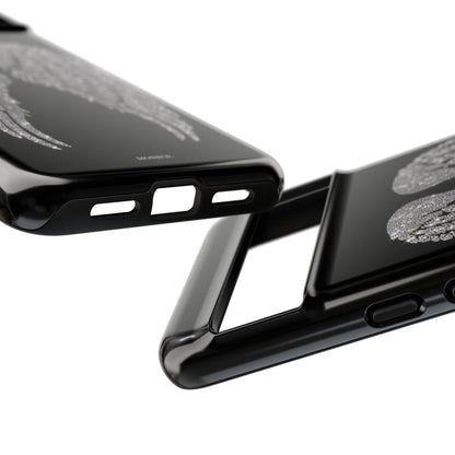 Silver Angel Wings Tough Case