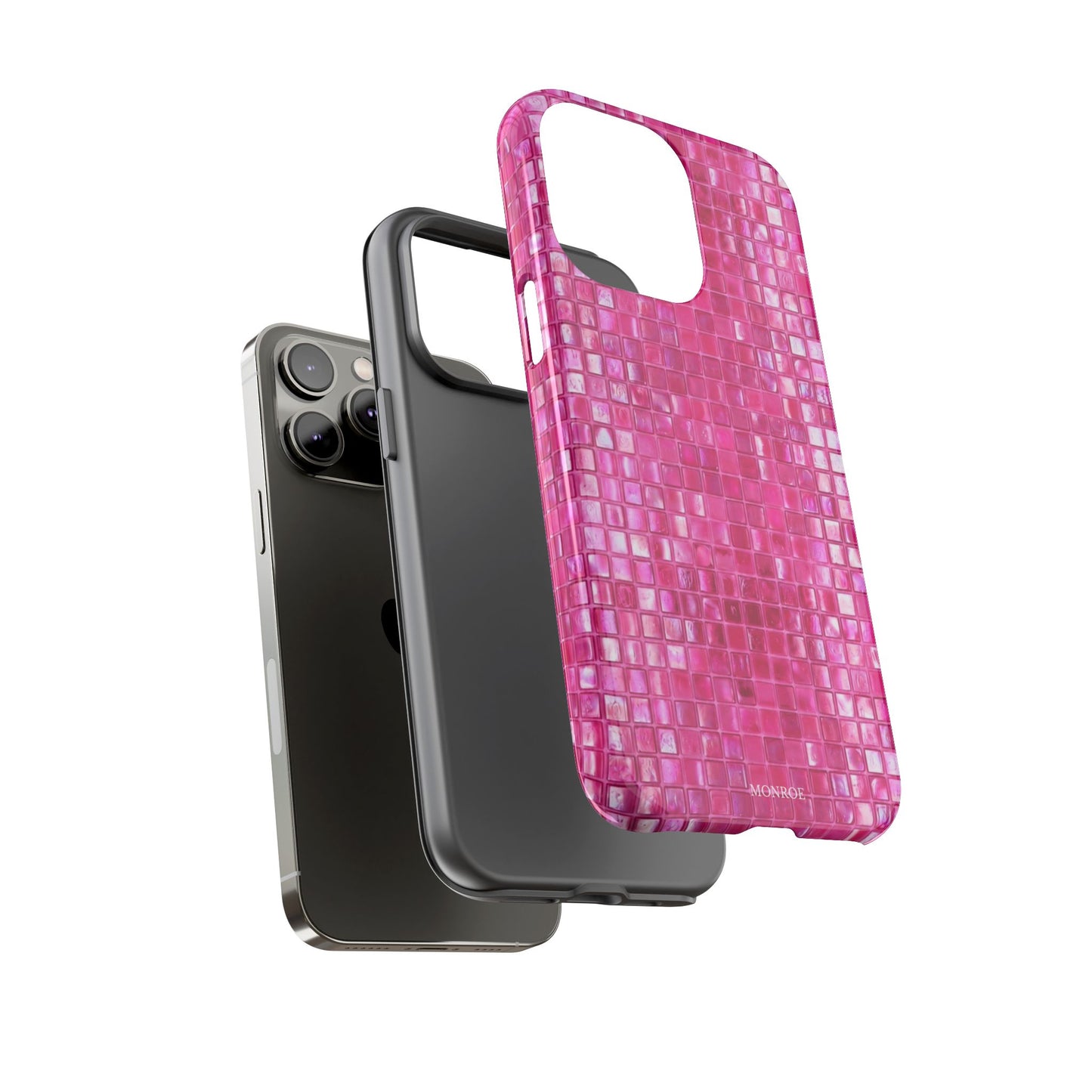 Hot Pink Mosaic Tough Case