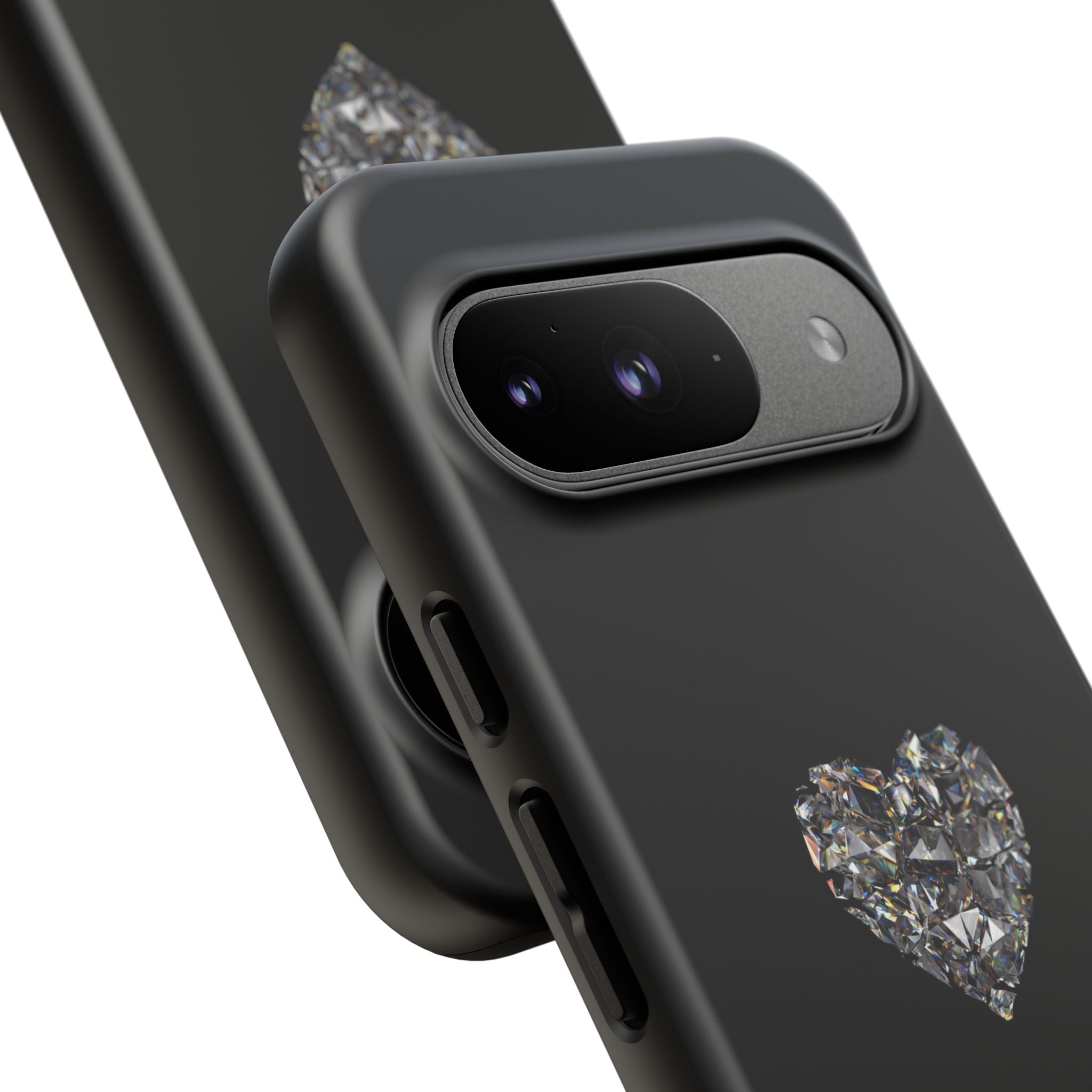 Crystal Heart Phone Case