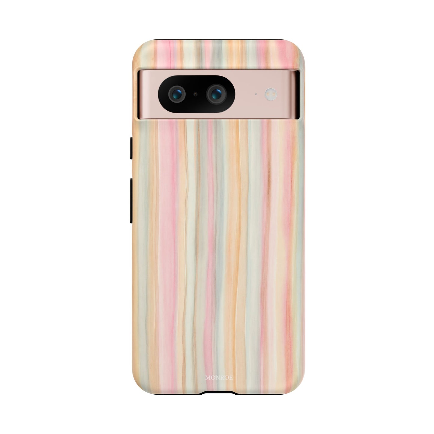 Pastel Watercolor Stripe Tough Case