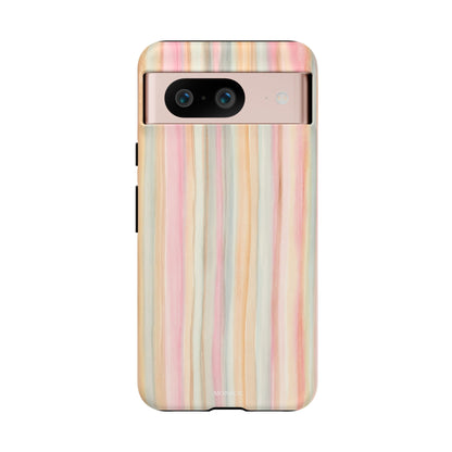 Pastel Watercolor Stripe Tough Case