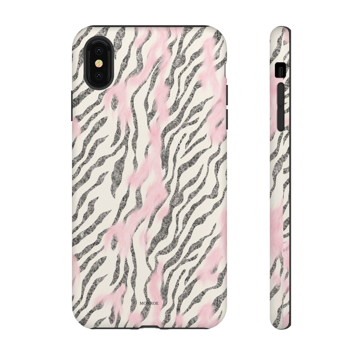 Light Pink Zebra Tough Case
