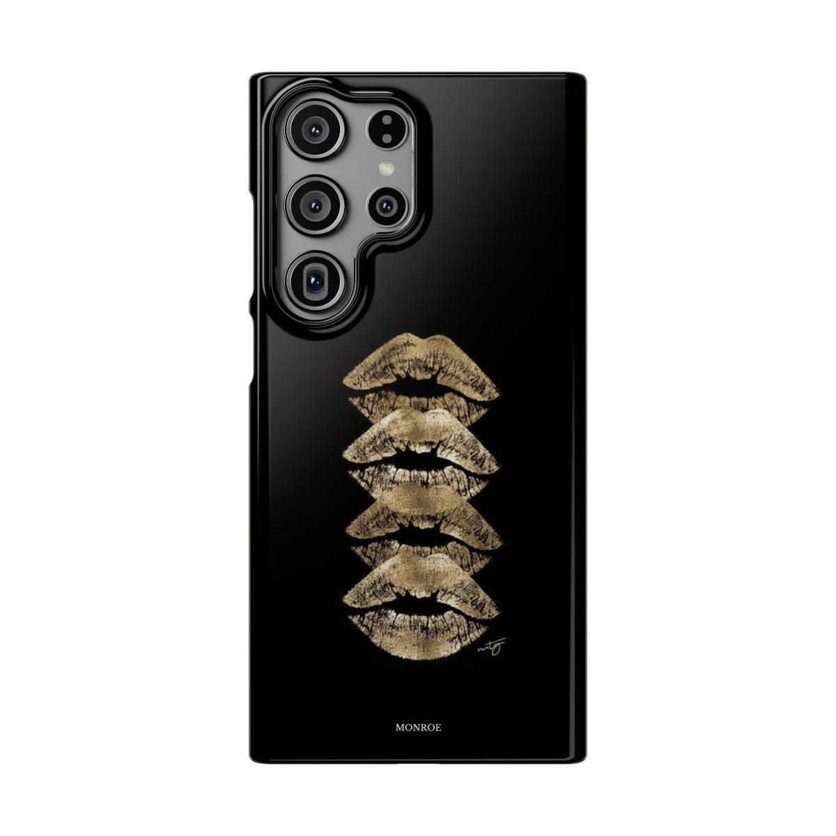 Gold Kiss Stack Case