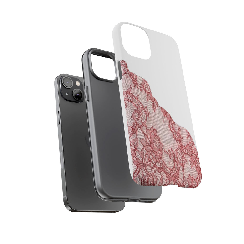 Red Lace Phone Case