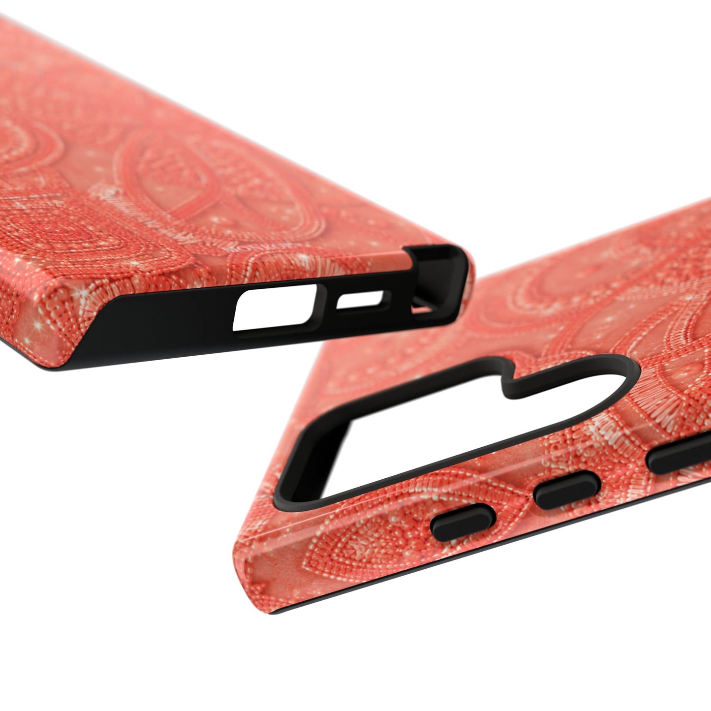 Coral Lace Tough Case
