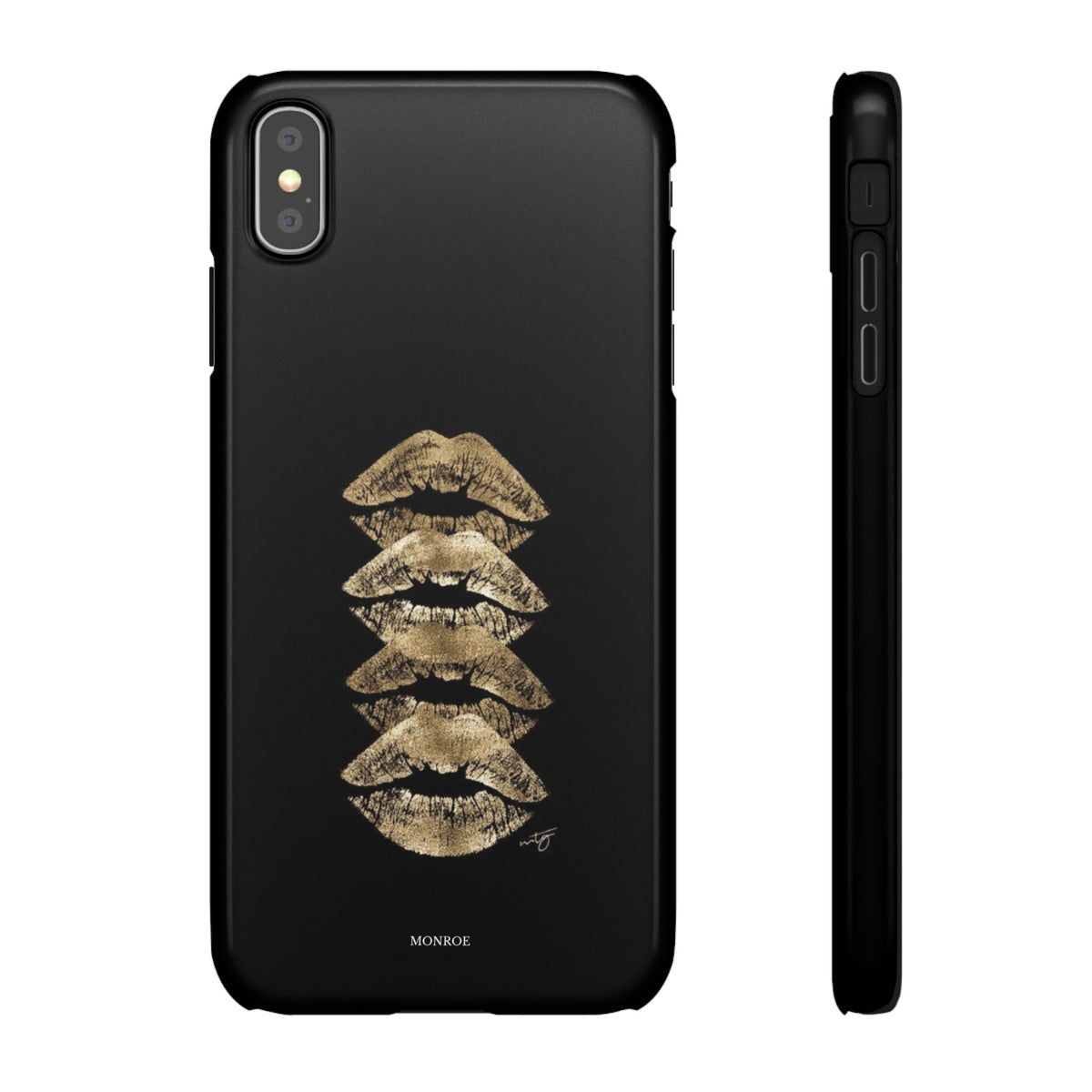 Gold Kiss Stack Case