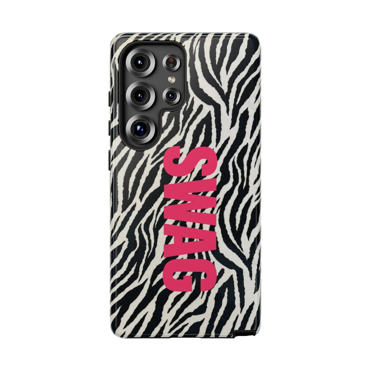 Zebra Print  "SWAG" Tough Case