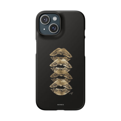 Gold Kiss Stack Case