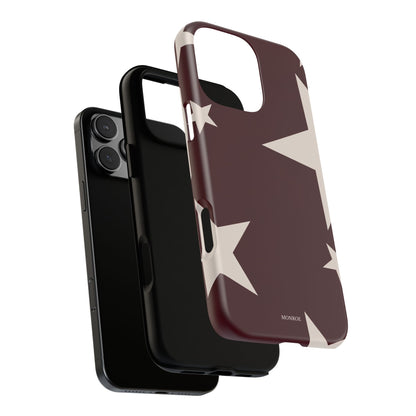 Burgundy Stars Tough Case