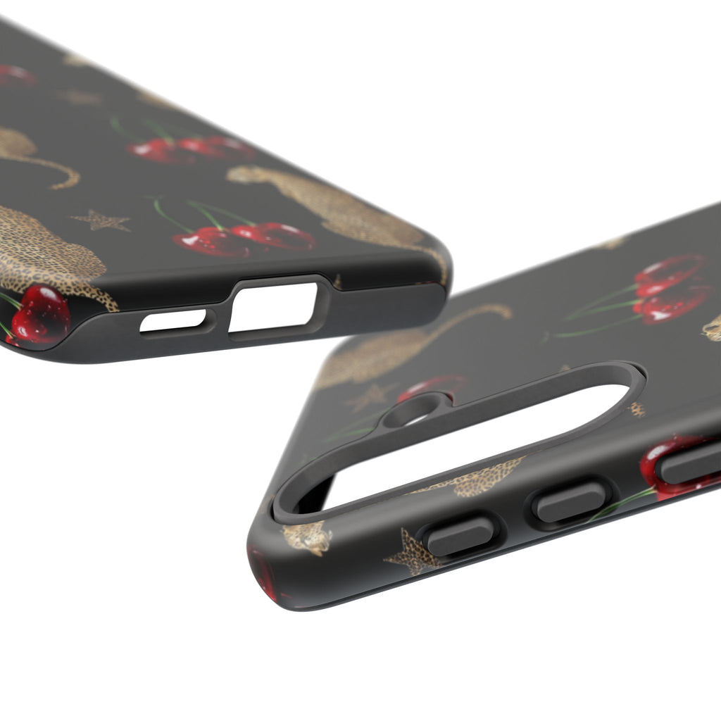 Leopards & Cherries Phone Case