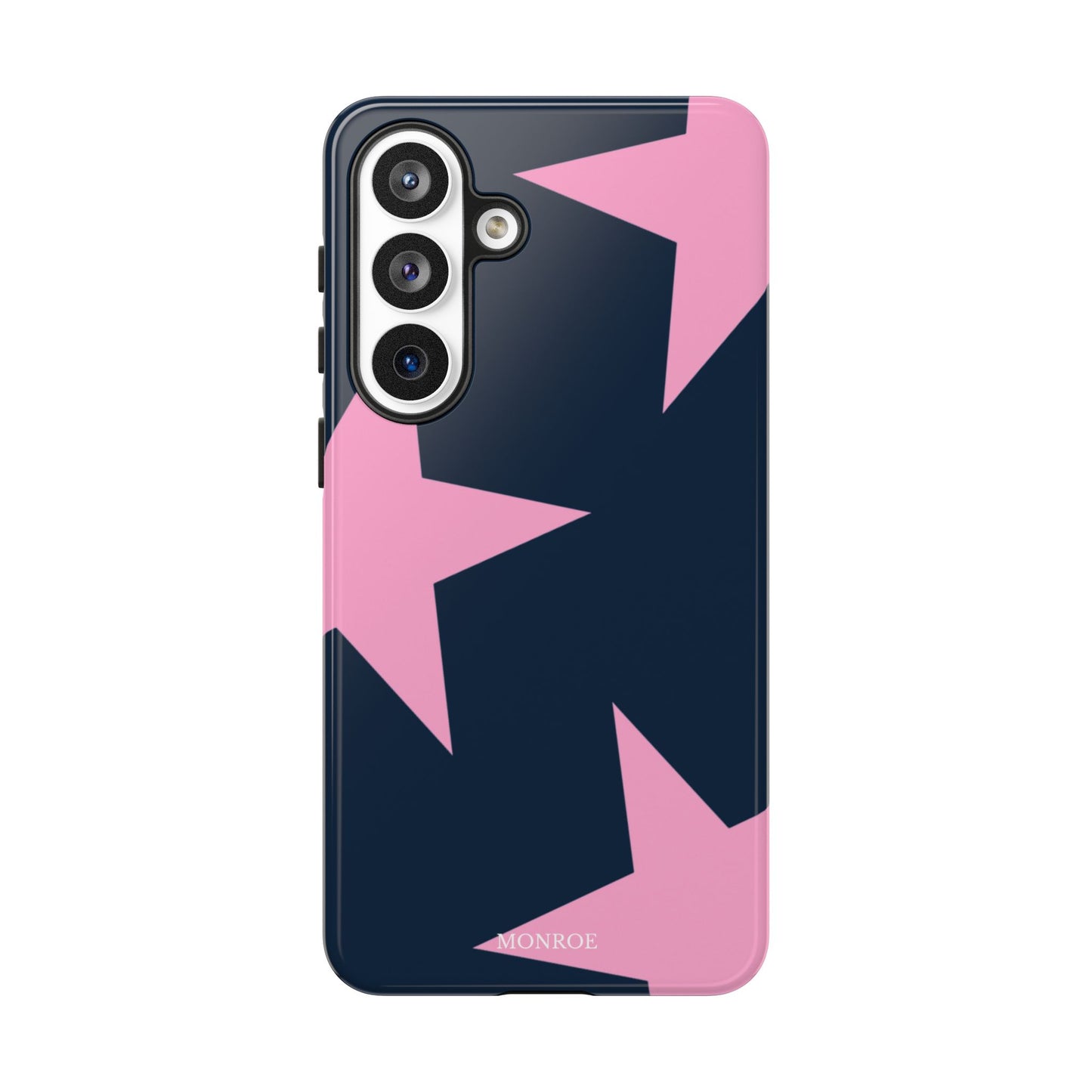 Navy & Pink Star Tough Cover