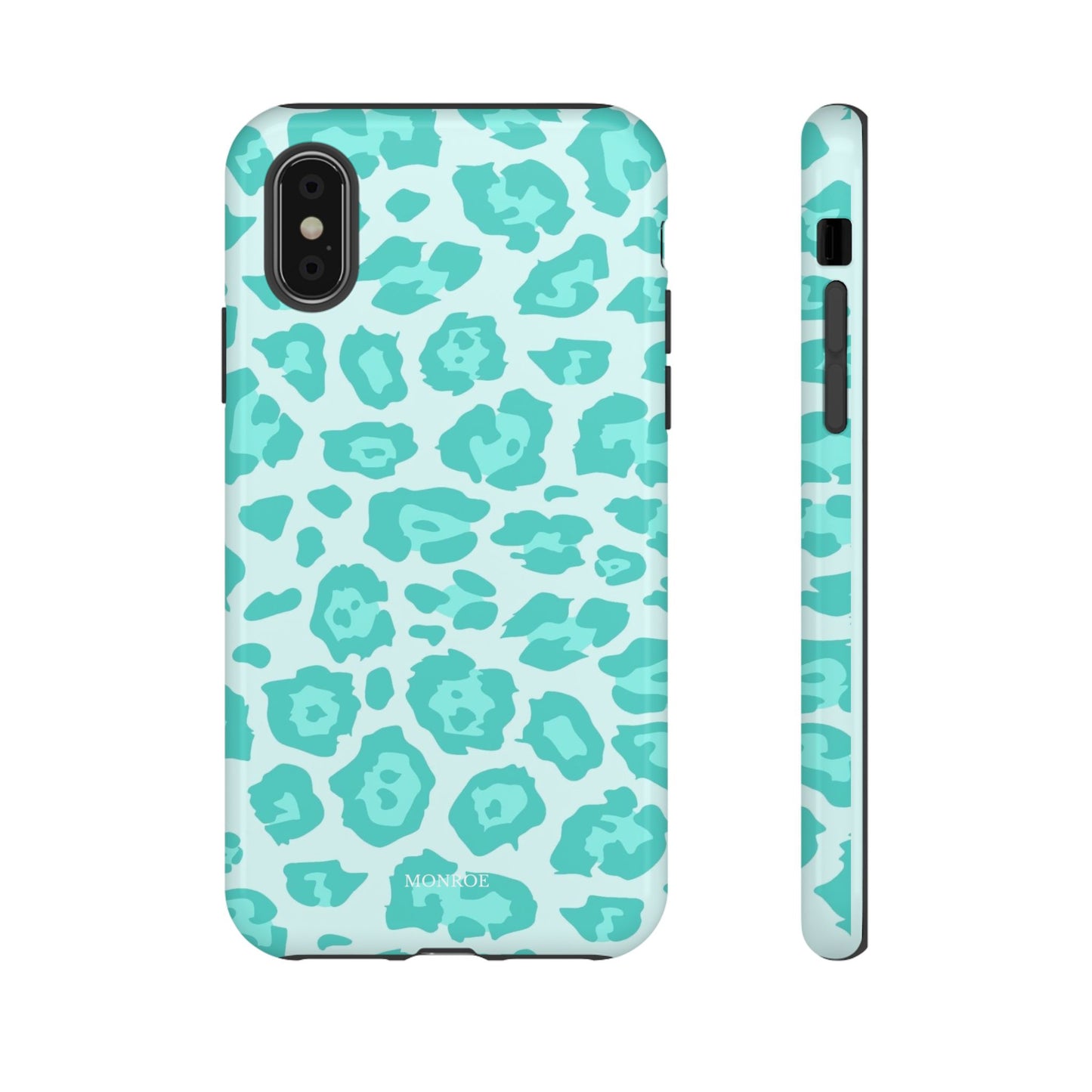 Teal Leopard Tough Case