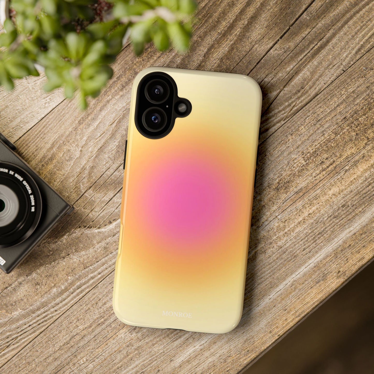 Yellow Sunset Gradient Tough Case