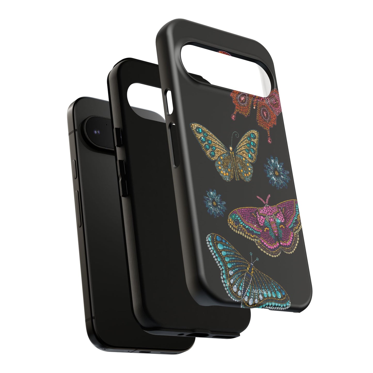 Butterfly Beaded Tough Case