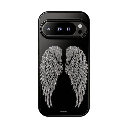 Silver Angel Wings Tough Case