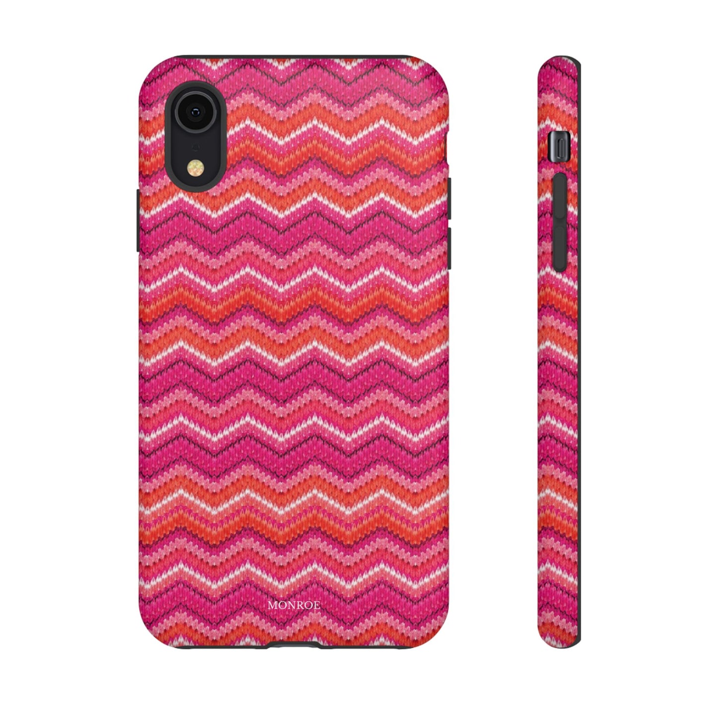 Pink Zigzag Tough Case
