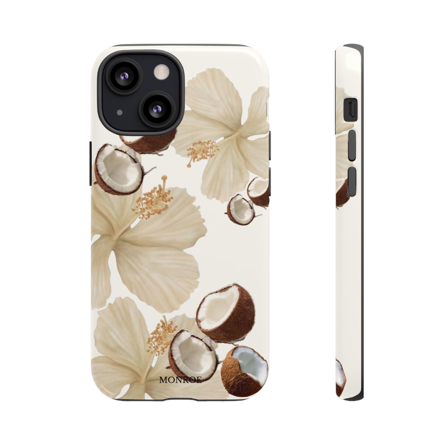Tropical Coconut Floral Tough Case