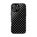 Black Polka Dot Phone Case