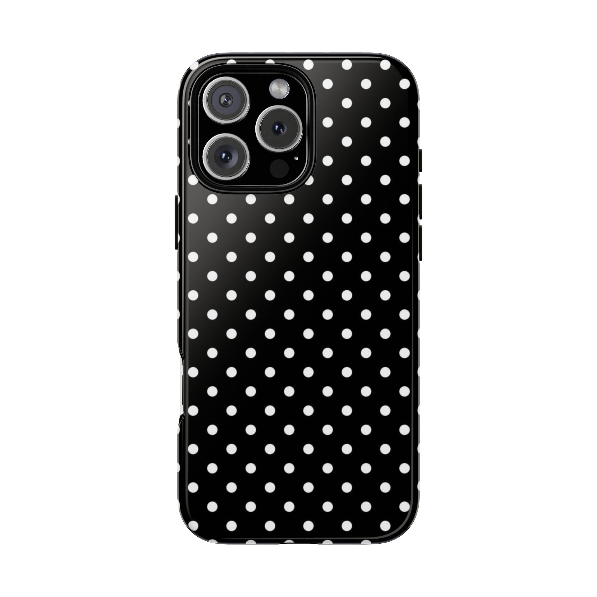 Black Polka Dot Phone Case
