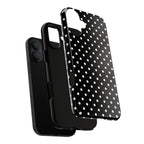 Black Polka Dot Phone Case