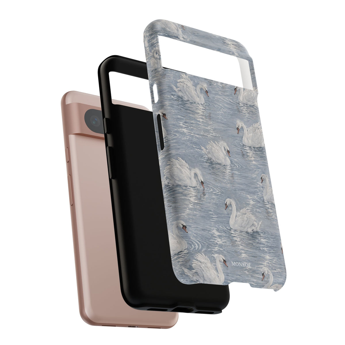 Swan Pattern Tough Case