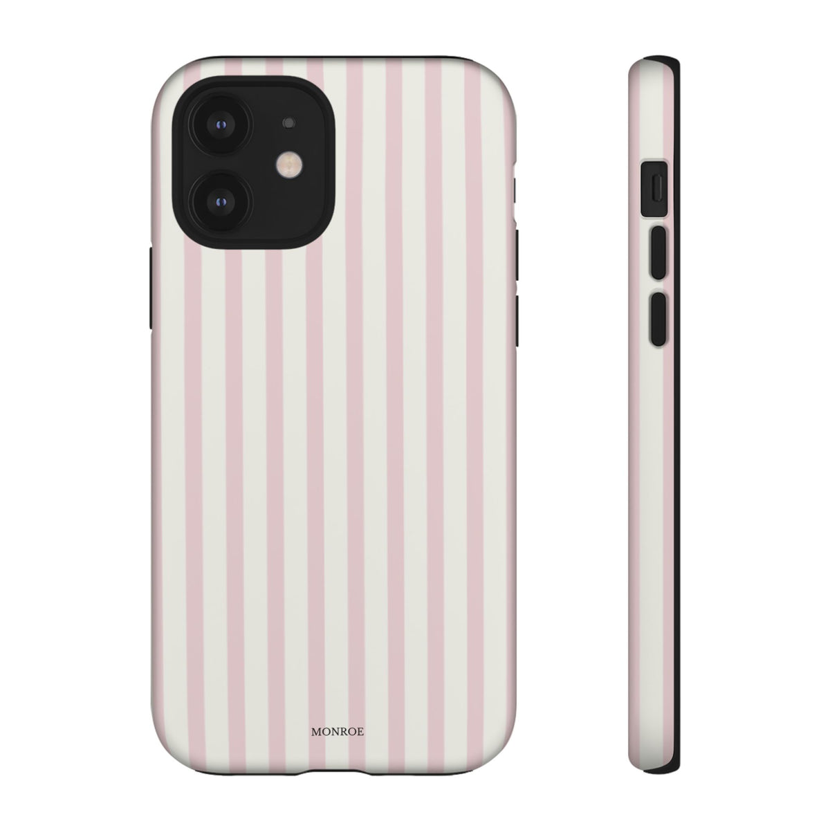 Light Pink Stripe Tough Phone Case