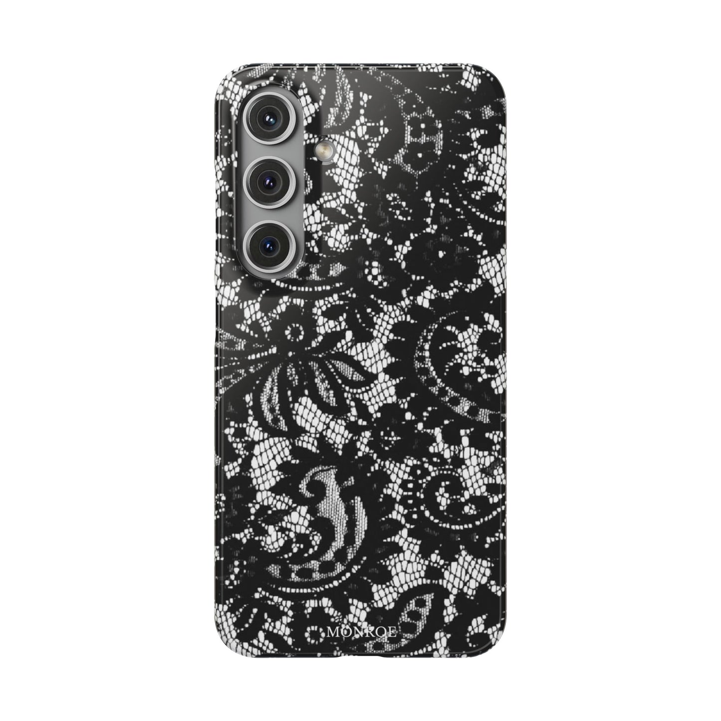 Black Lace Elegant Pattern Case